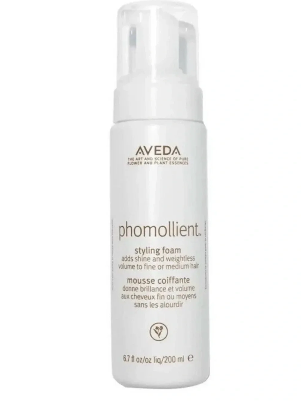 AVEDA Phomollient Styling Foam Lightweight Mousse 6.7 fl oz- Brand New